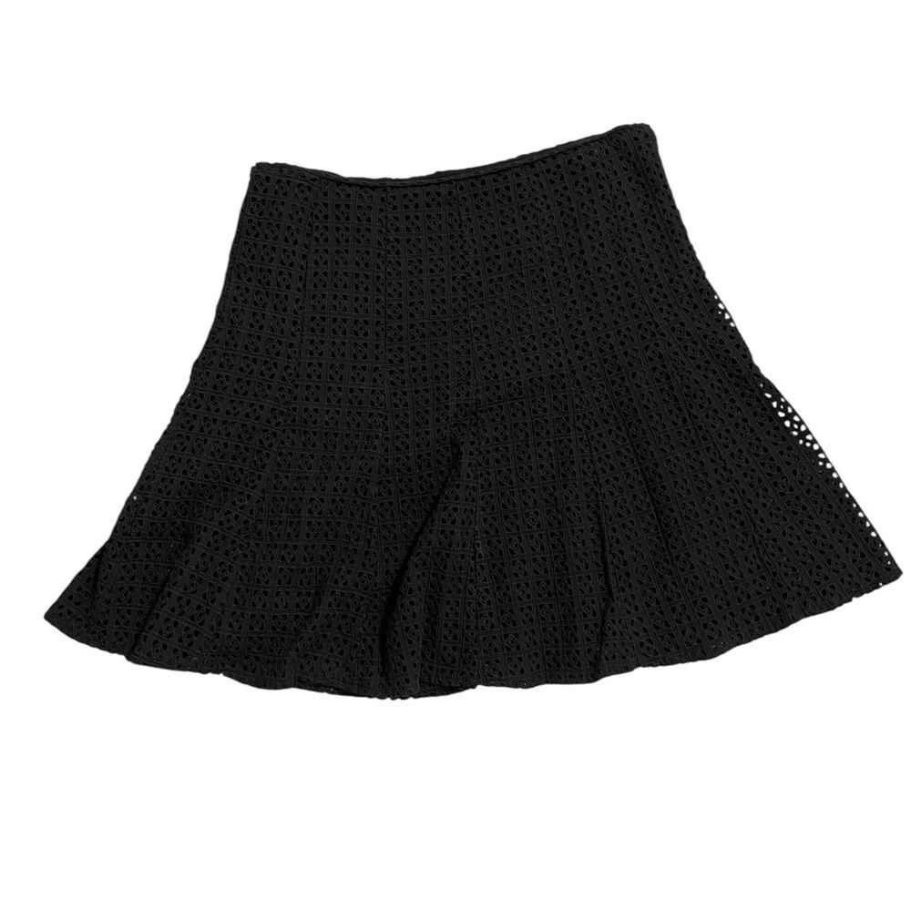 Investments Black **A-Line** Knee **Length Skirt**